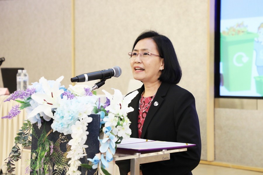 โครงการอบรมเชิงปฏิบัติการ เรื่อง การลดและคัดแยกขยะมูลฝอย ภายในอาคารสำนักงานปลัดกระทรวงการคลัง