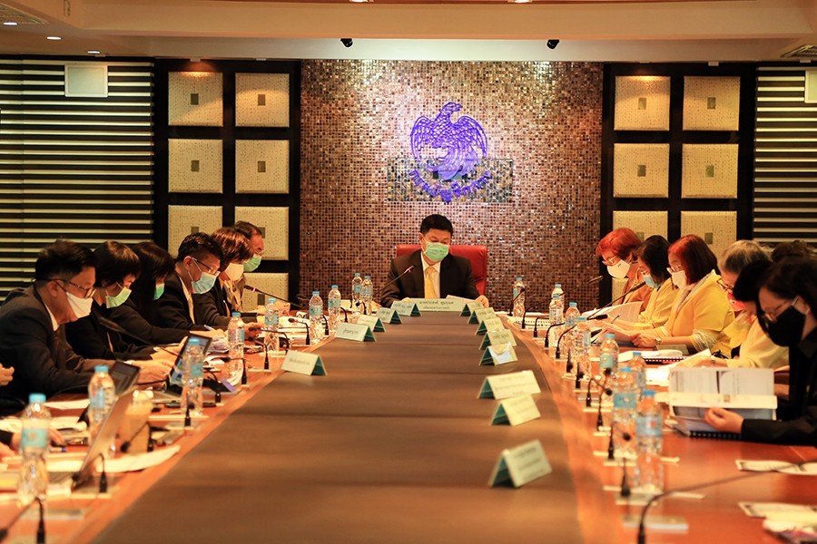 การประชุมคณะทำงานตัดสินรางวัลทุนหมุนเวียนดีเด่น ประจำปี 2562 – 2563 ครั้งที่ 1/2563